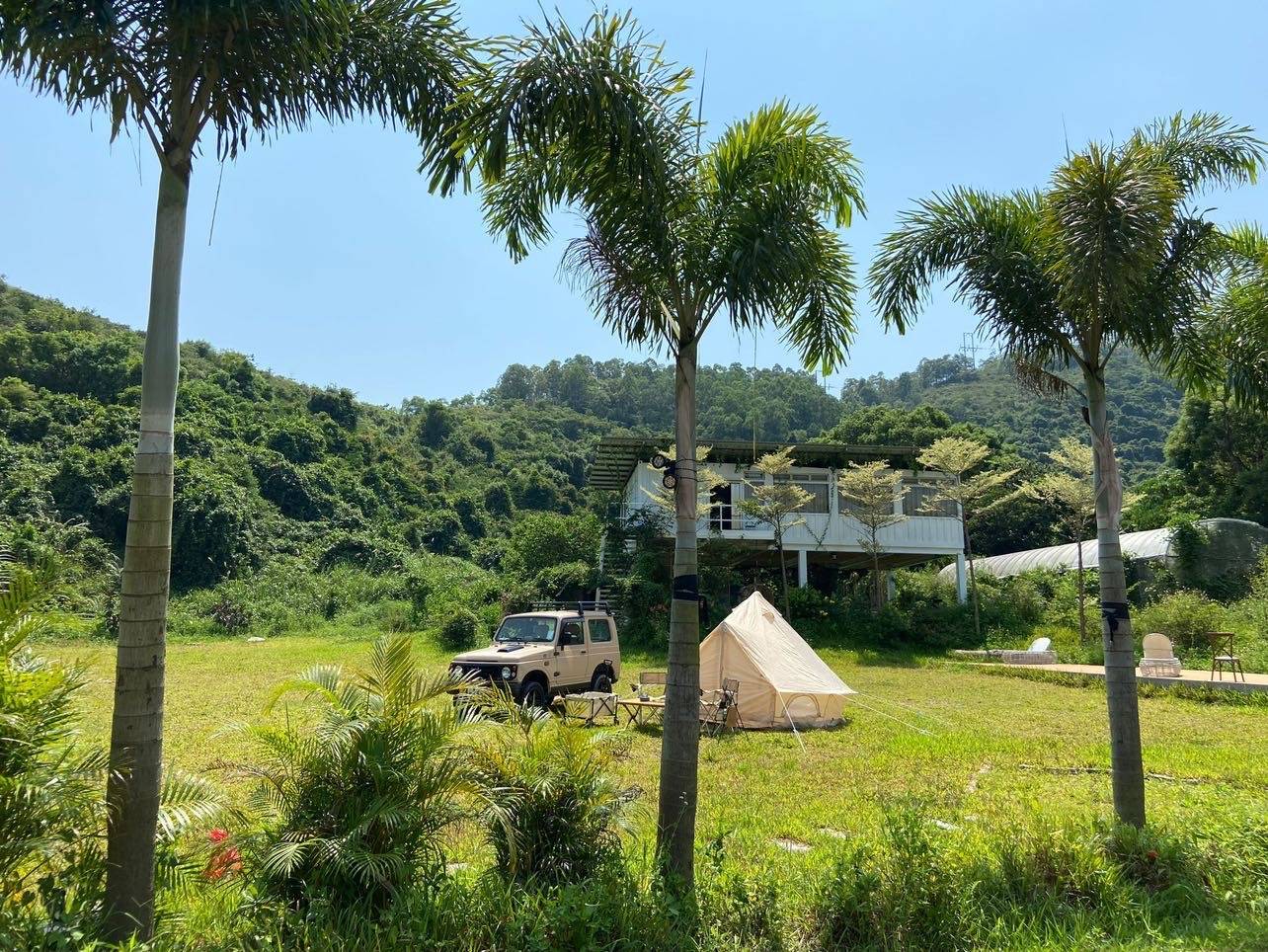 Aqualand Camping 夏威夷風營地 | 上水露營·雙魚河日營·寵物友善營區 【上水雙魚河】Aqualand Camping 露營/汽車露營 (自攜營帳/租用營帳) 4