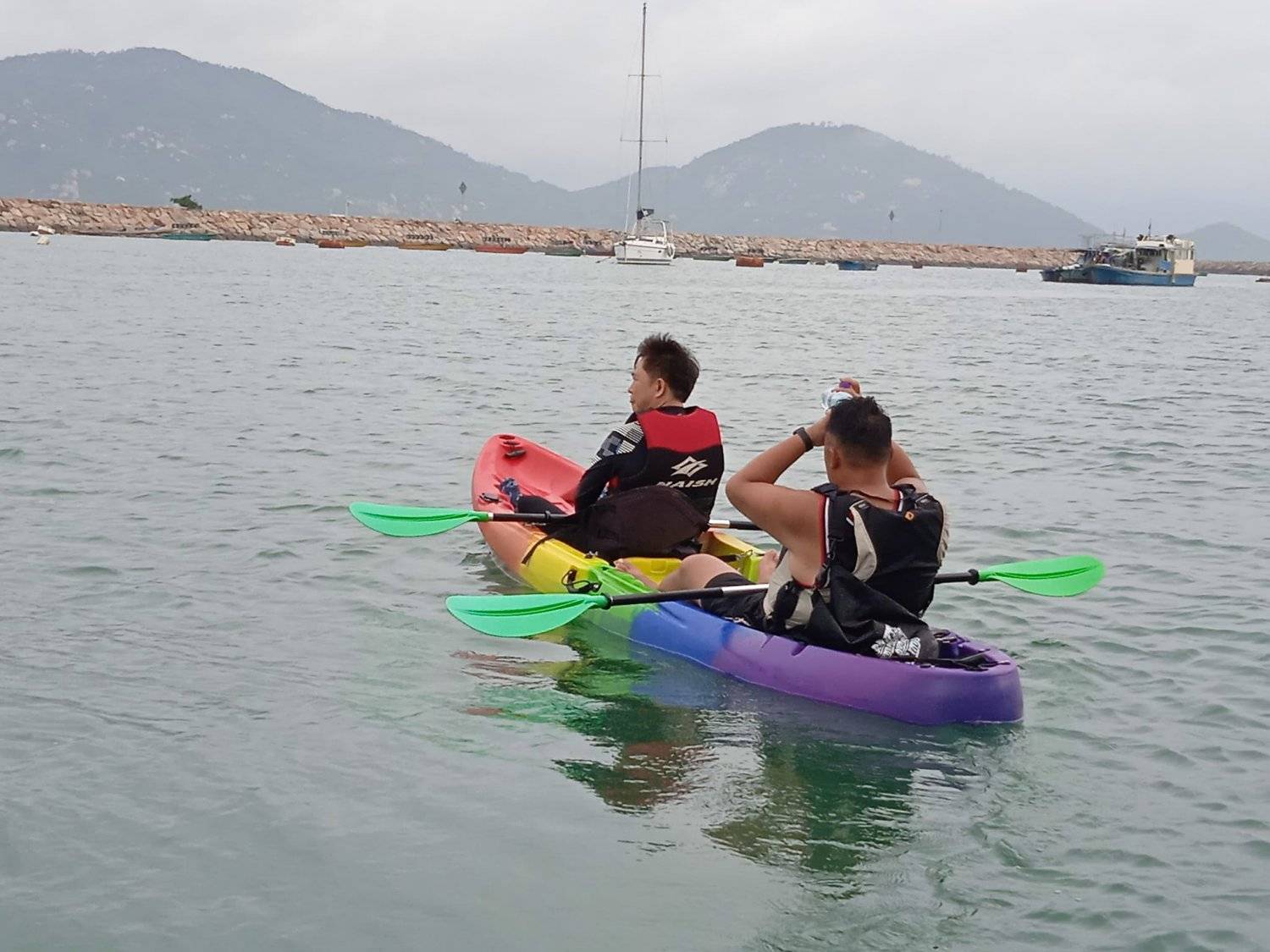 Cheung Chau Kayak Rental - J&J Water Sports Center 【長洲】四小時水上活動任玩體驗 (包SUP/Kayak/浮墊/沙灘網球) 4