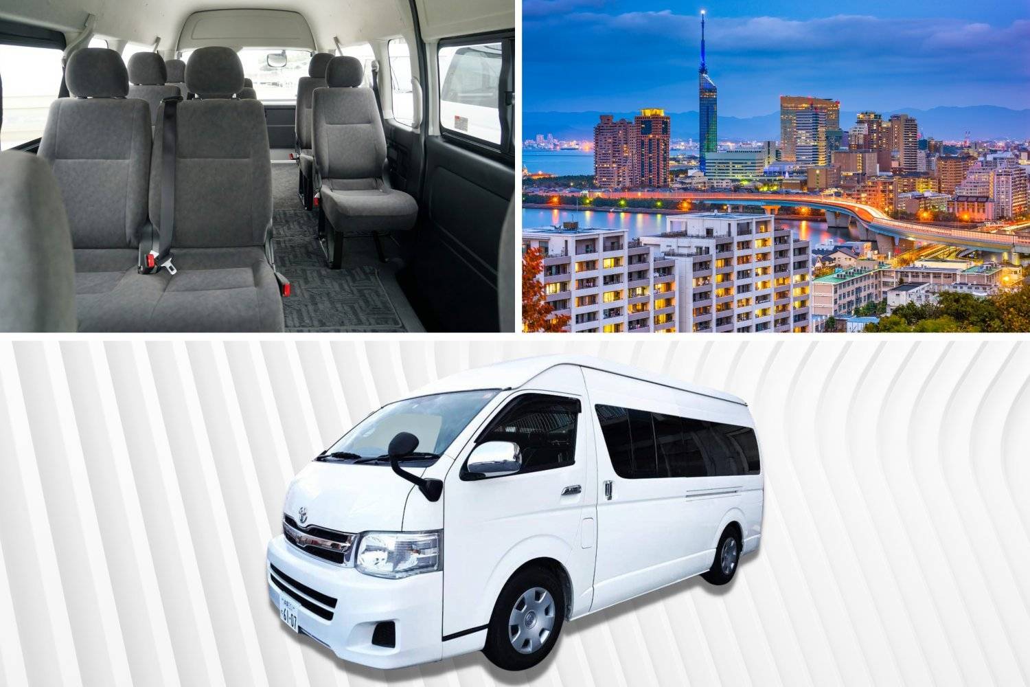 Young's Holidays - Diving Tours, Self-Drive Trips, Japan Campervans 【機場接送】福岡機場單程福岡市內接送機服務(7/10人車) 1