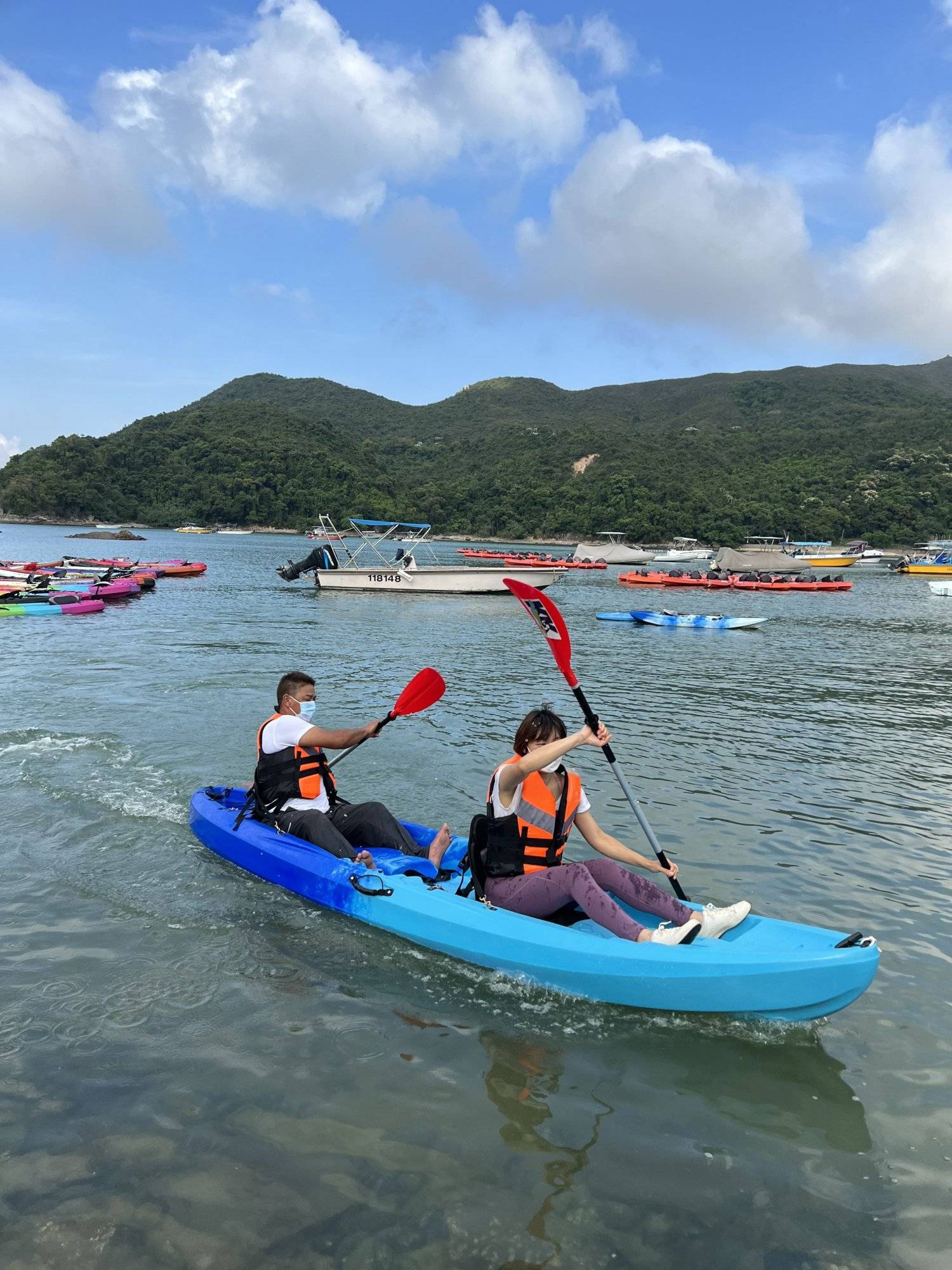 KK獨木舟 【Sai Kung】Single/ Double kayak rental Green Egg Island) 21