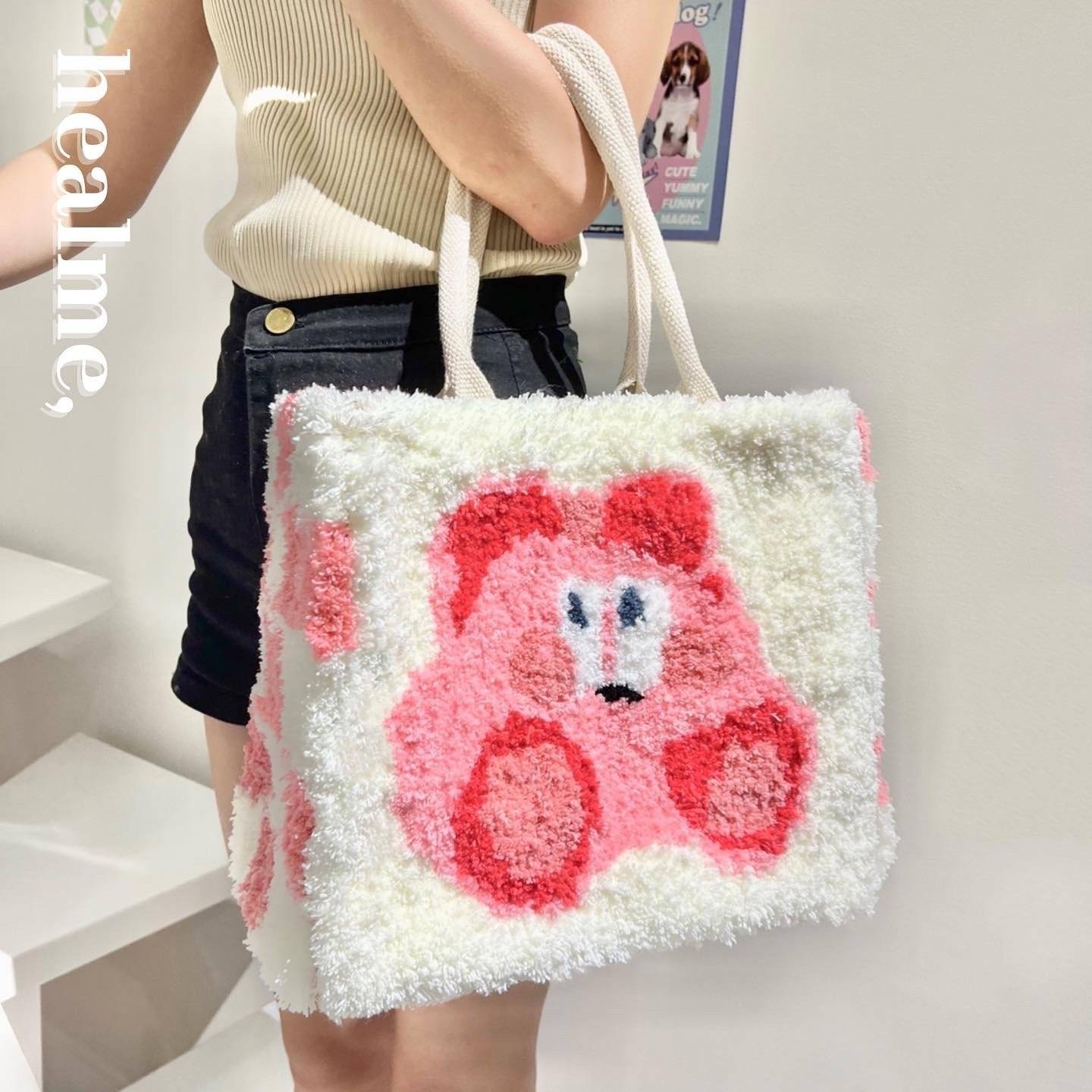 Heal Me Art 【Tufting Workshop】DIY Cushion/ Shaggy Bag/ Linen Bag 9