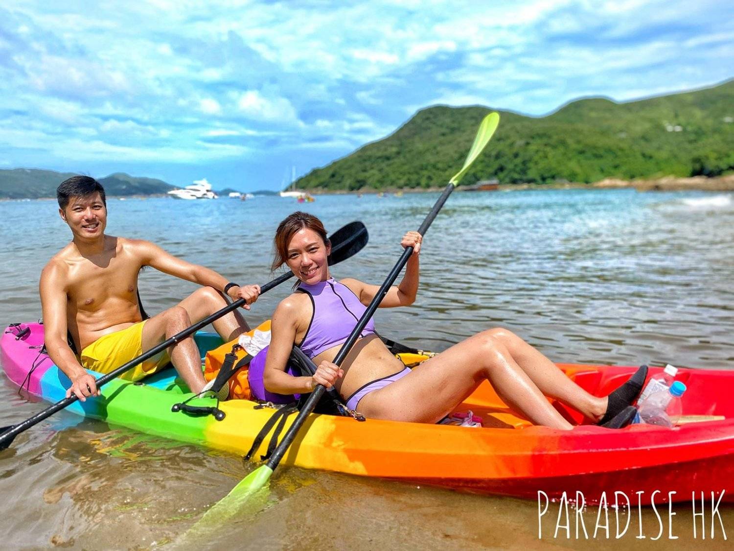 Paradise HK 【自訂路線】獨木舟/直立板進階班 - 連專業教練指導 (穿洞歷奇/瀑布探索/浮潛體驗) 16