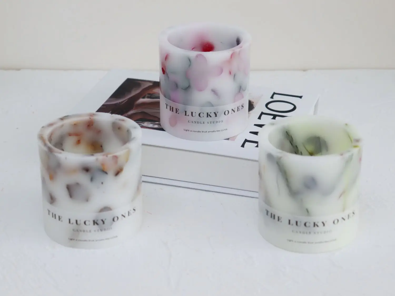 The Lucky Ones Candle Studio 【文青森系香氛蠟燭】乾花透光/果凍燭台工作坊 10