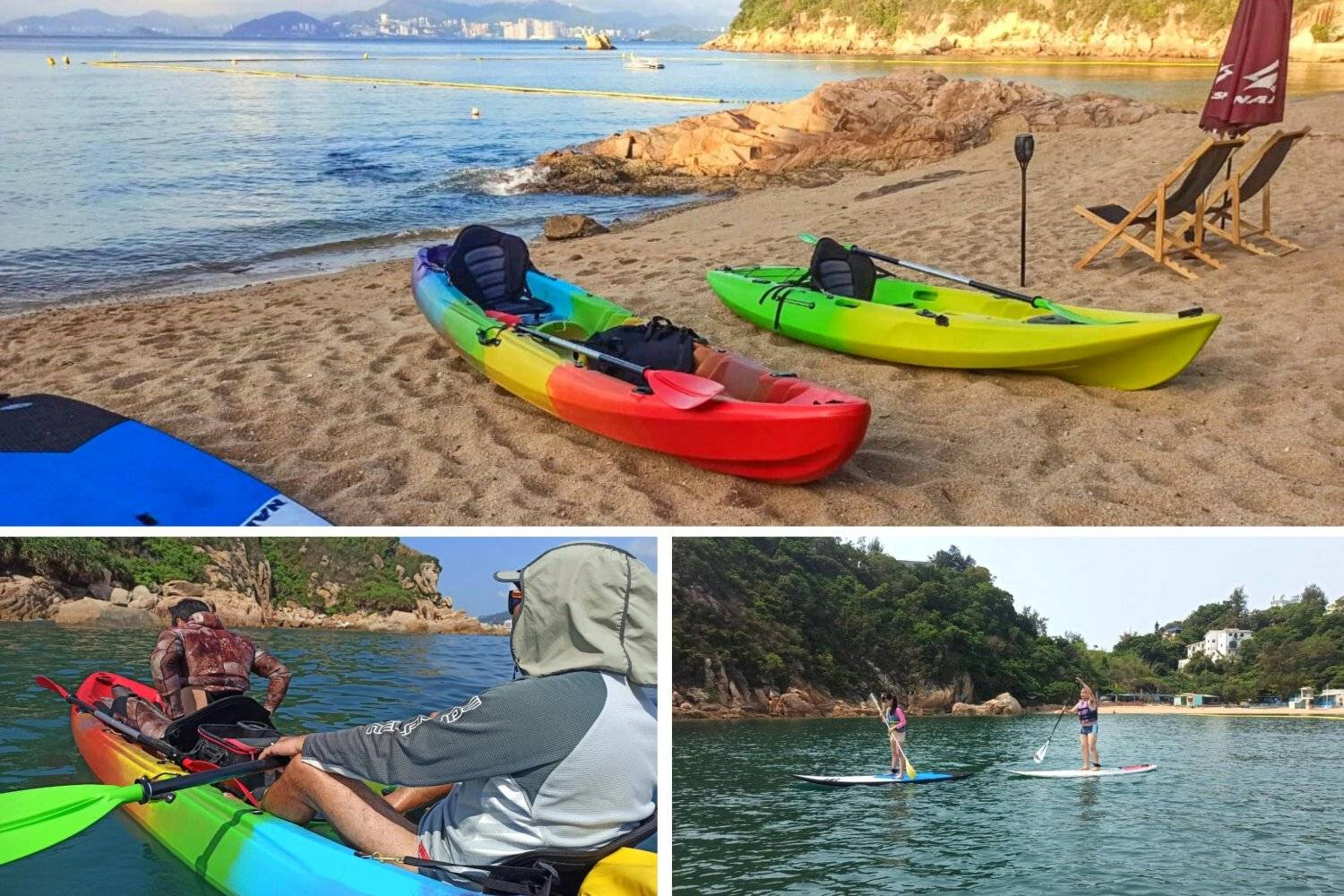 Cheung Chau Kayak Rental - J&J Water Sports Center 【Cheung Chau】 Single Kayak/ Double Kayak/ SUP Board Rental 1