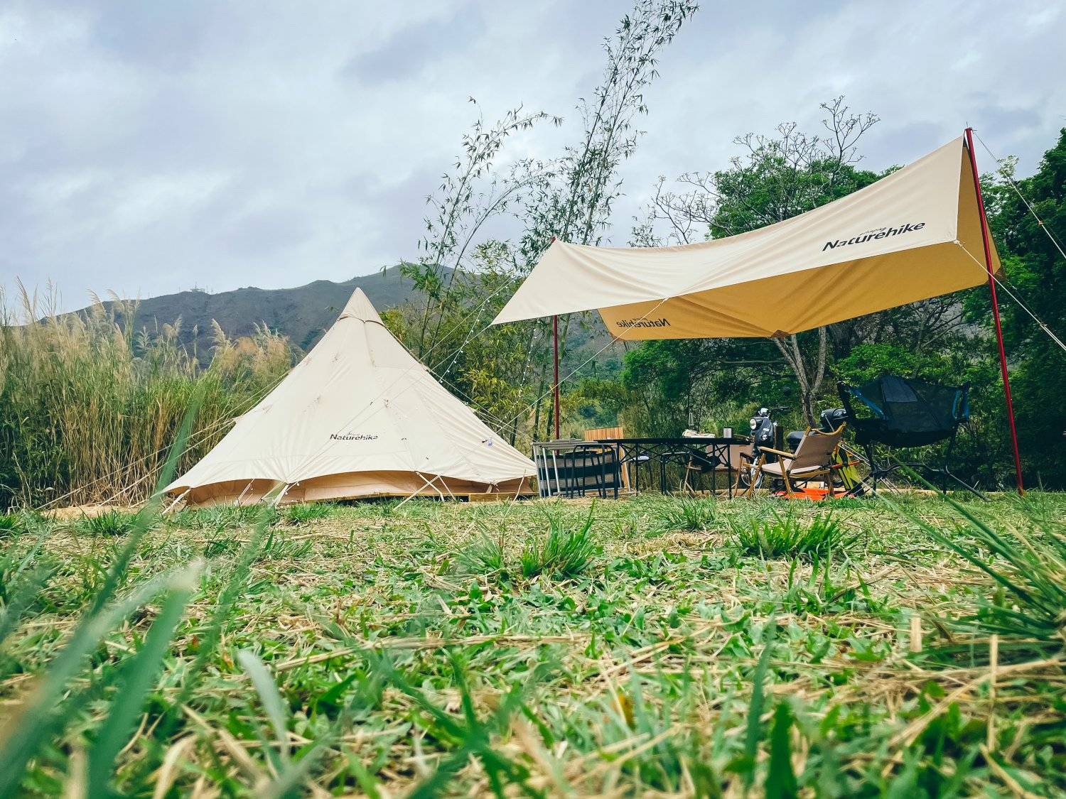 WE CAMP 元朗露營 - 15萬呎營地｜豪華露營、汽車露營、塘景露營體驗 【汽車露營區A-Zone】【自扎營】租用營帳/汽車露營(1-3人) 10