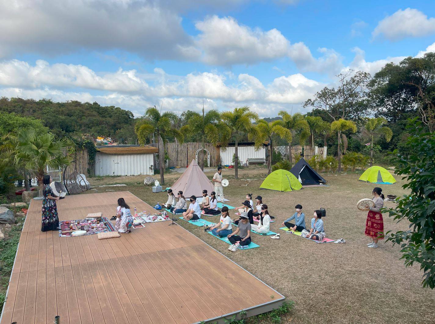 Aqualand Camping 夏威夷風營地 | 上水露營·雙魚河日營·寵物友善營區 【上水雙魚河】Aqualand Camping 露營/汽車露營 (自攜營帳/租用營帳) 7